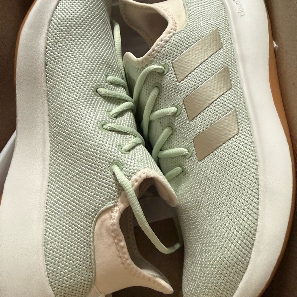 Adidas Cloudfoam Pure SPW White Sneakers